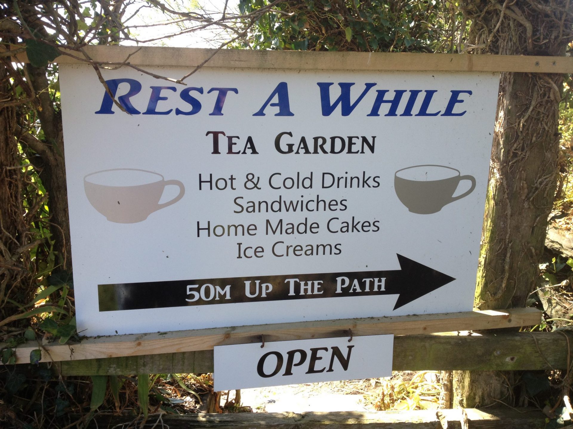 Rest A While Tea Garden